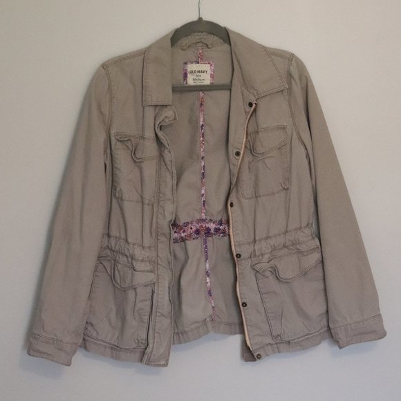 Old Navy | Tan Cargo Utility Jacket | 025 - Picture 2 of 4